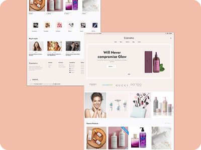 Cosmetics Company E-commerce